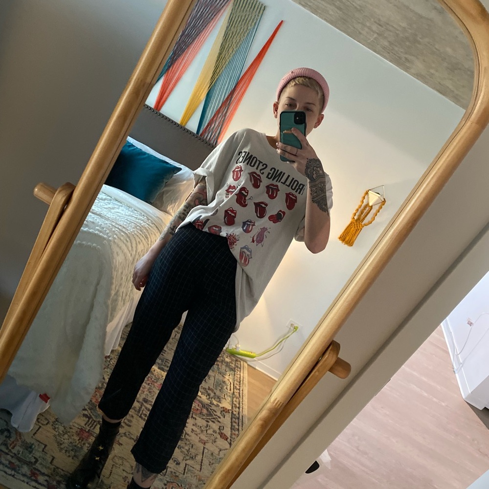Princess Polly plaid  cropped pants